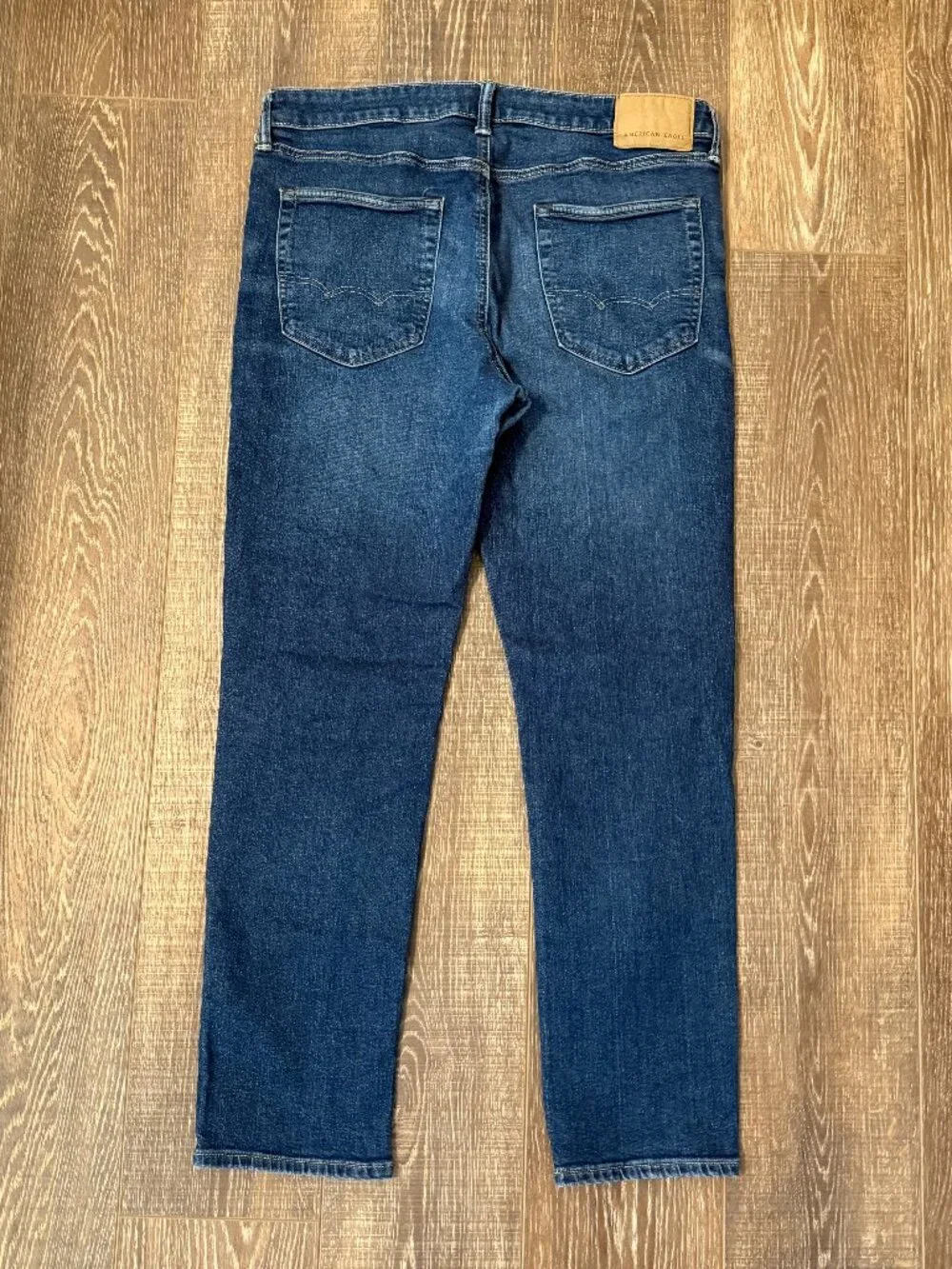 American Eagle Slim Straight Jeans–36x32